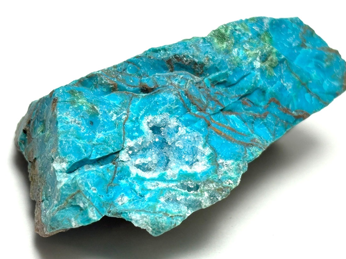 ペルー産 ドゥルージークリソコラ / Chrysocolla ( 珪孔雀石 )