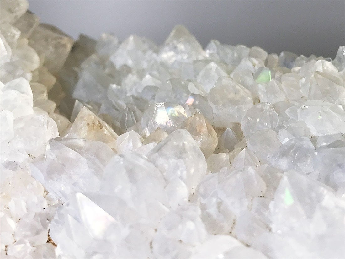 原石 天然レインボークオーツ アナンダライト クラスター 97g 奇跡の水晶✨ アナンダライト レインボークォーツ 原石