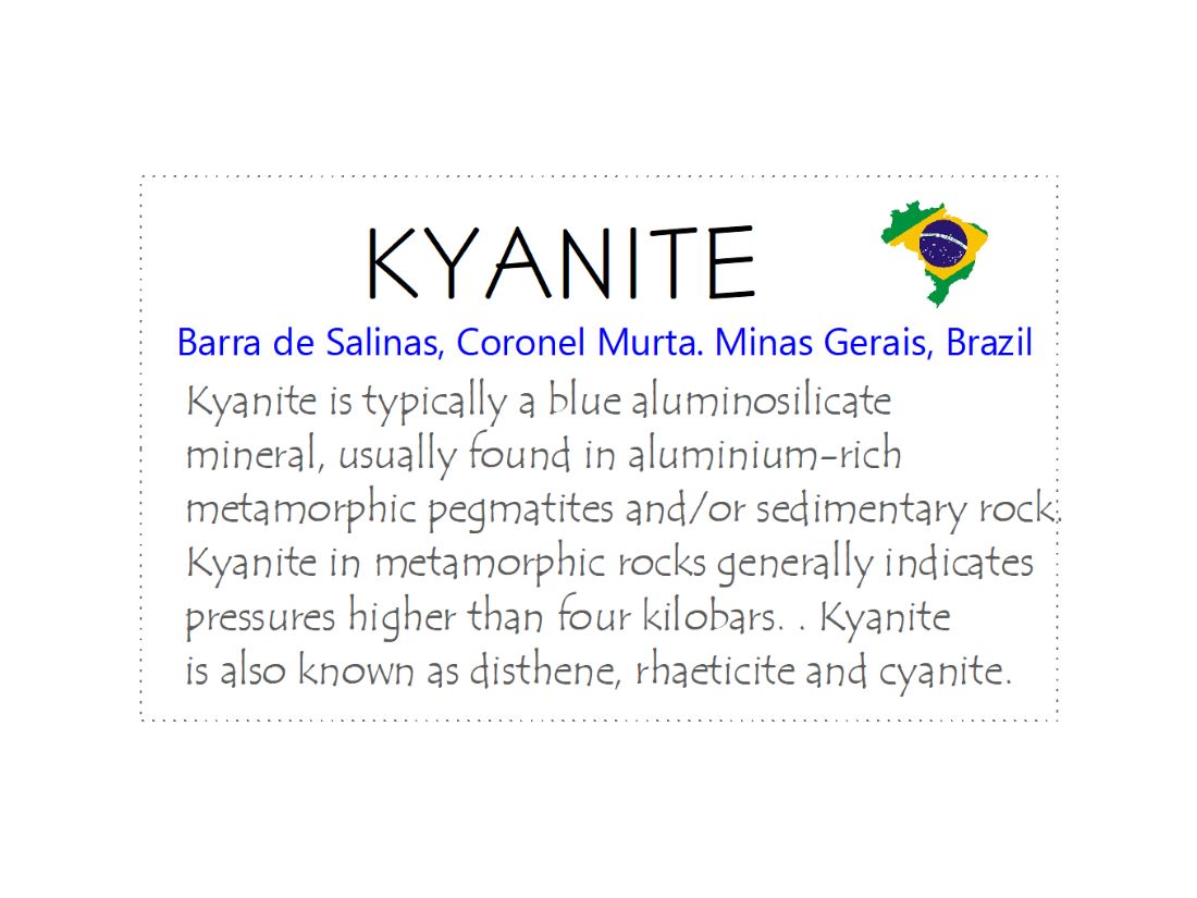 ブラジル産 カイヤナイト