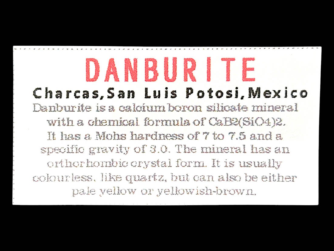 メキシコ産 ピンクダンビュライト / Danburite