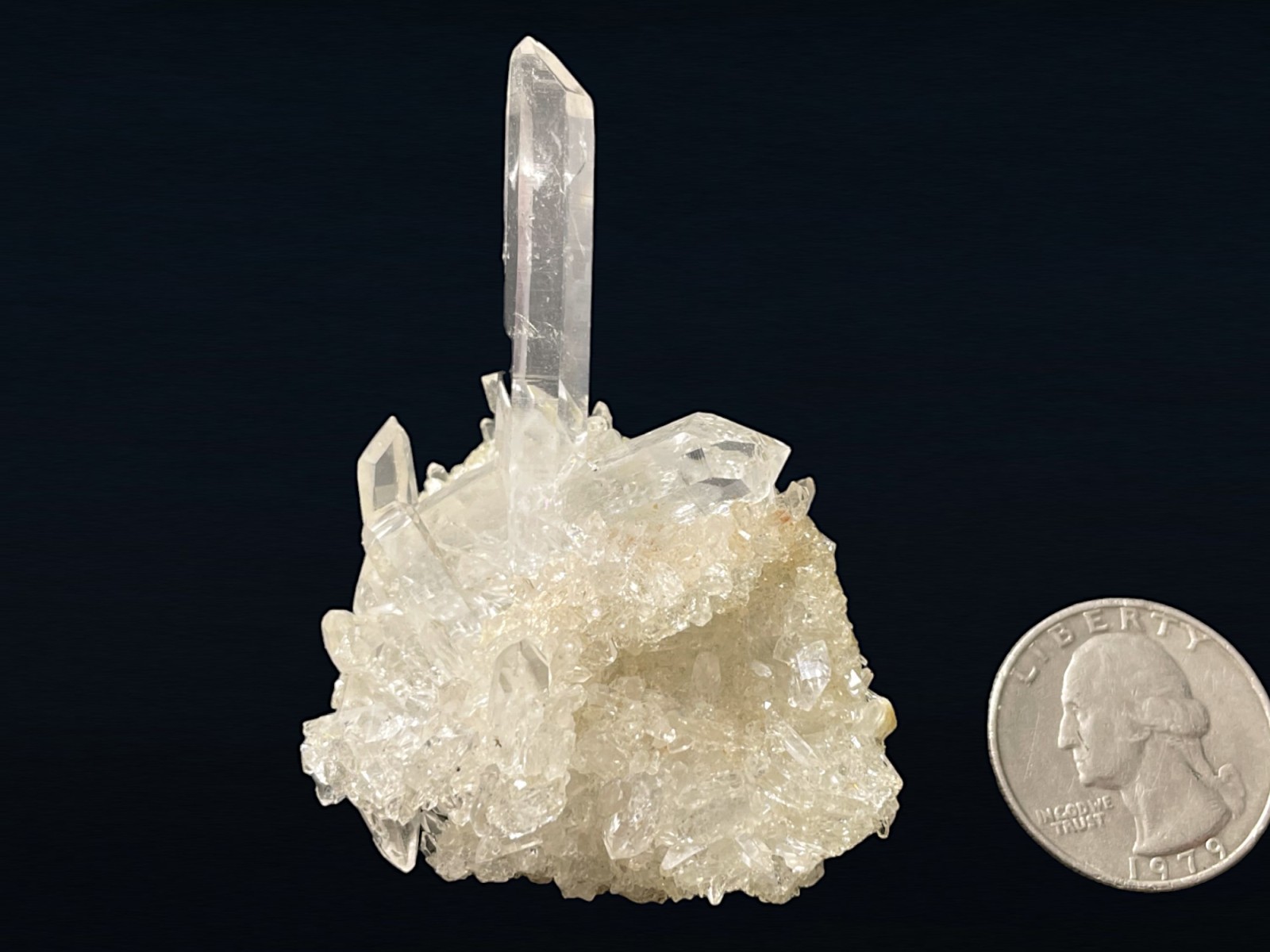 インド マニカラン産 ヒマラヤ水晶クラスター