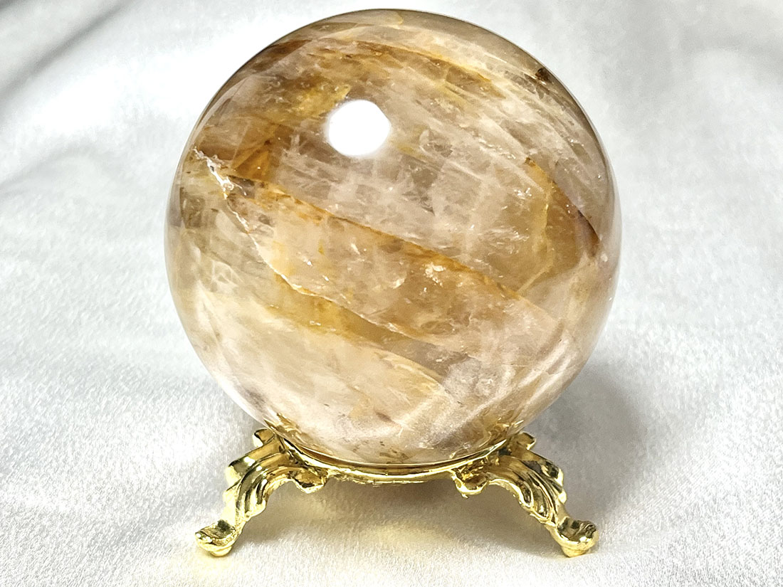 ゴールデンヒーラー 75mm 丸玉 / Golden Healer Sphere