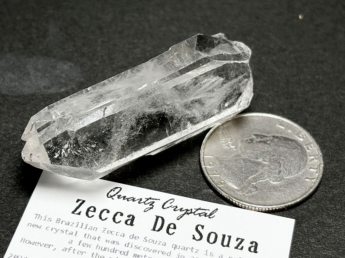 ゼッカデソウザ産 水晶 ポイント / Zecca De Souza Quartz