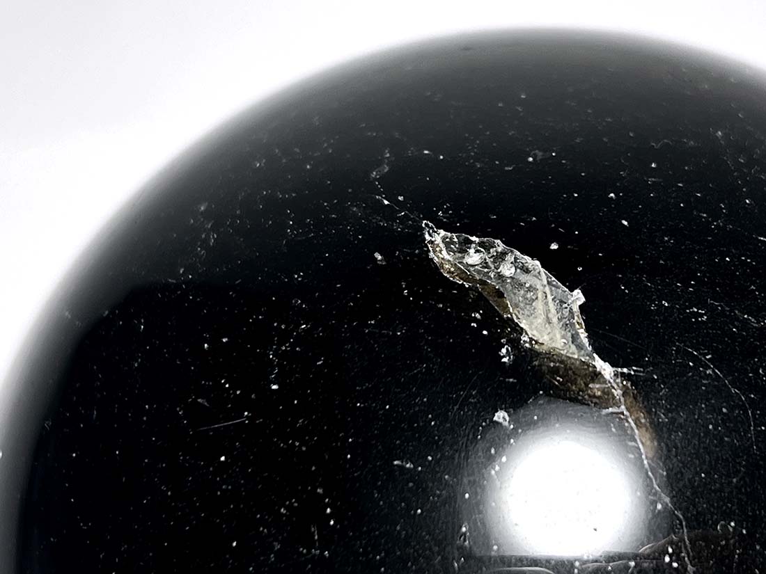 モリオン(黒水晶) 84mm丸玉