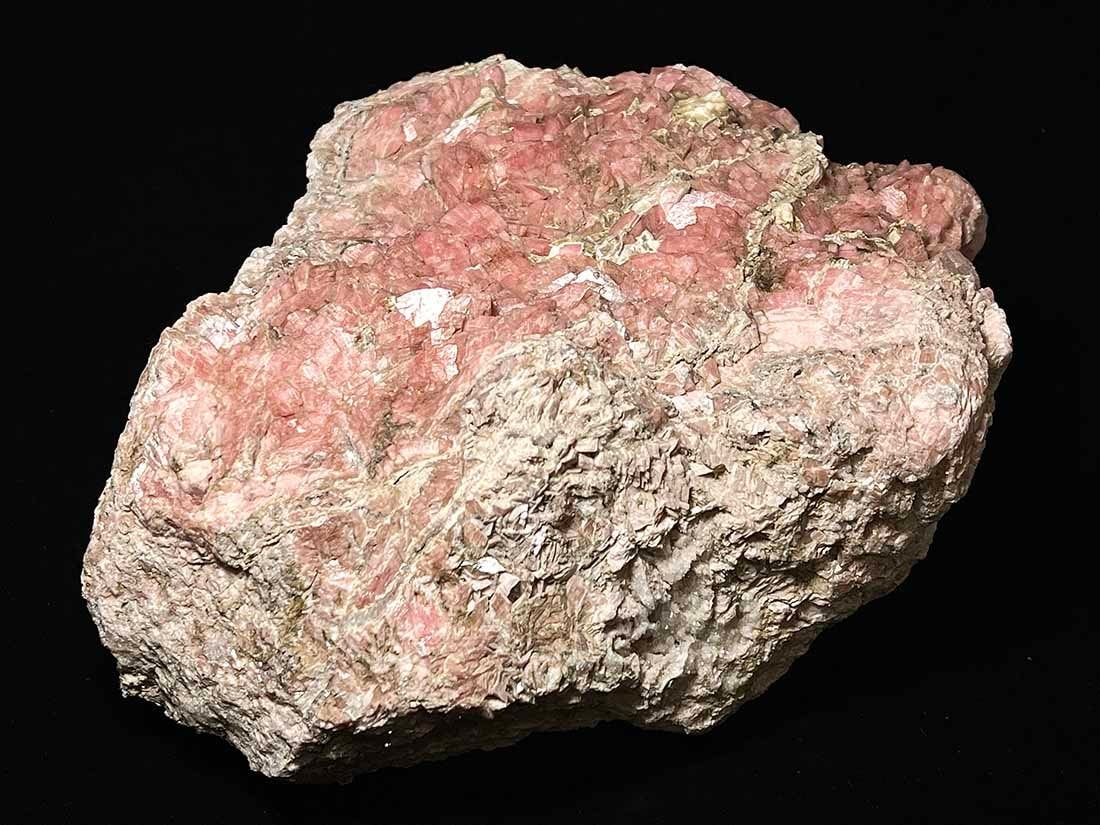 北海道古平郡稲倉石鉱山産 菱マンガン鉱