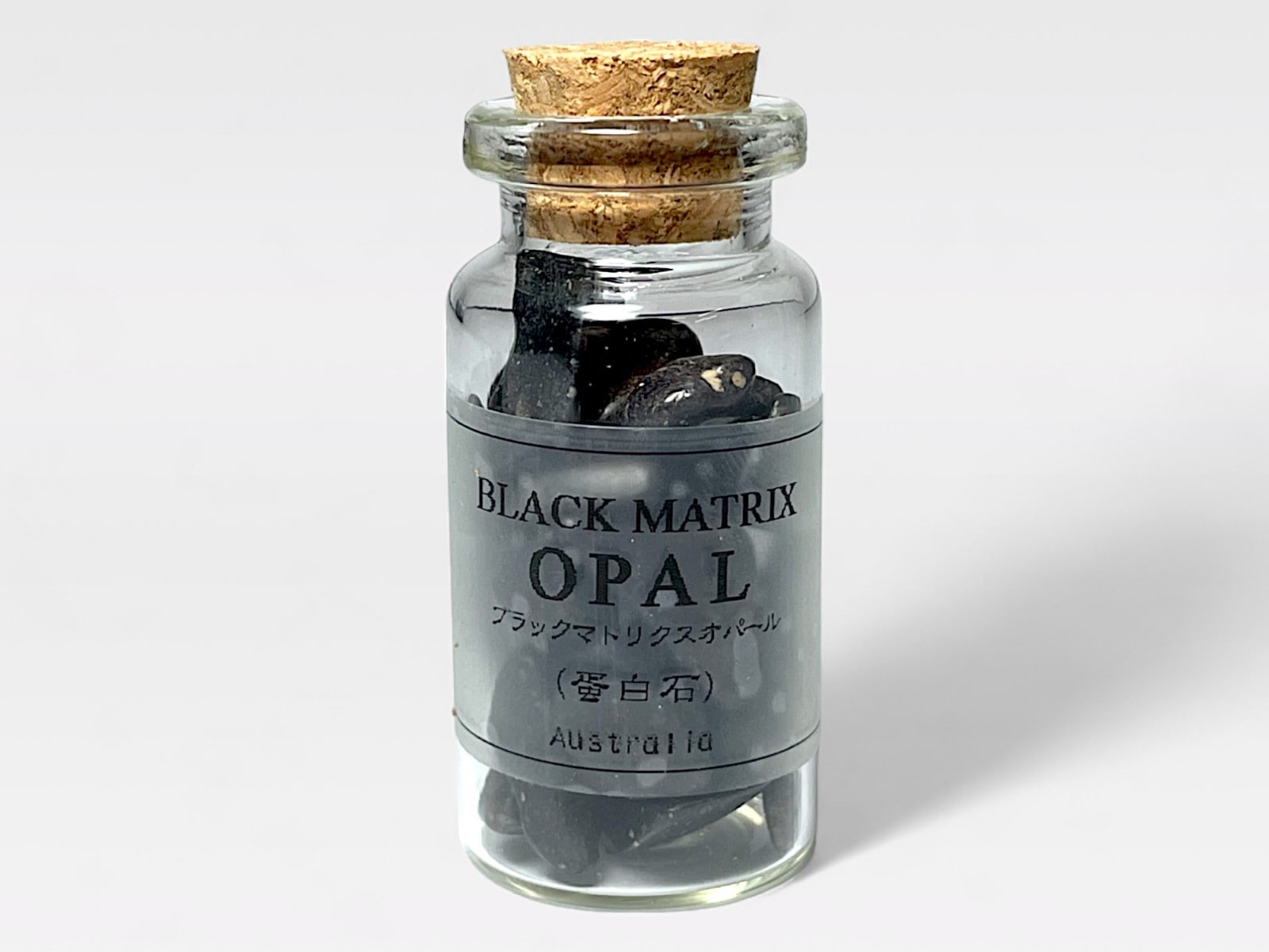 ブラックオパール入りの瓶 ブラックオパール入りの瓶 ブラックオパール入りの瓶 【公式通販】
