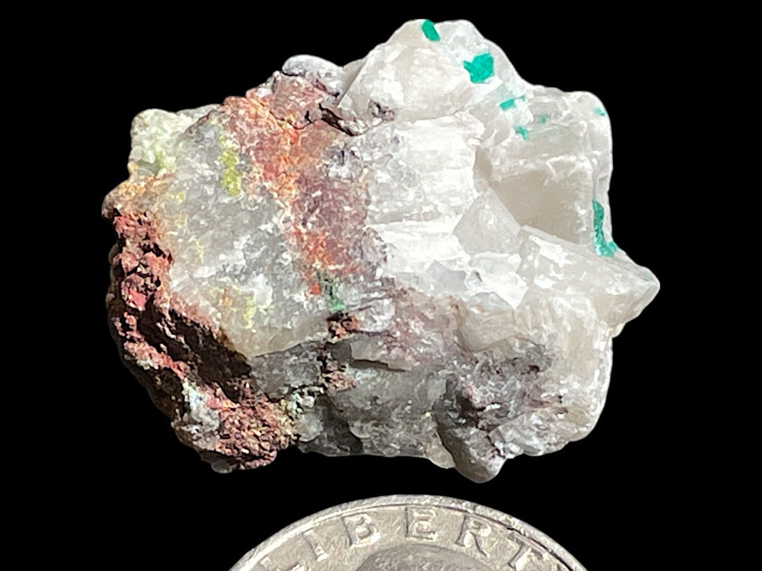 カザフスタン産 ダイオプテーズ ( 翠銅鉱 ) /Dioptase