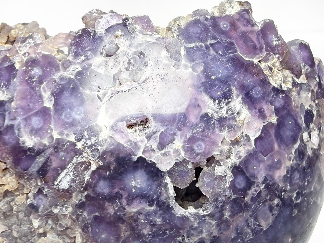 インドネシア産 グレープカルセドニー 65mm 丸玉 / Grape Chalcedony