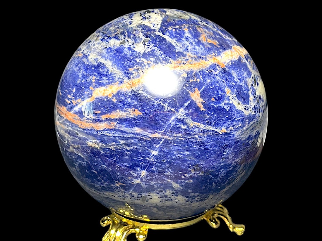 ソーダライト116mm丸玉