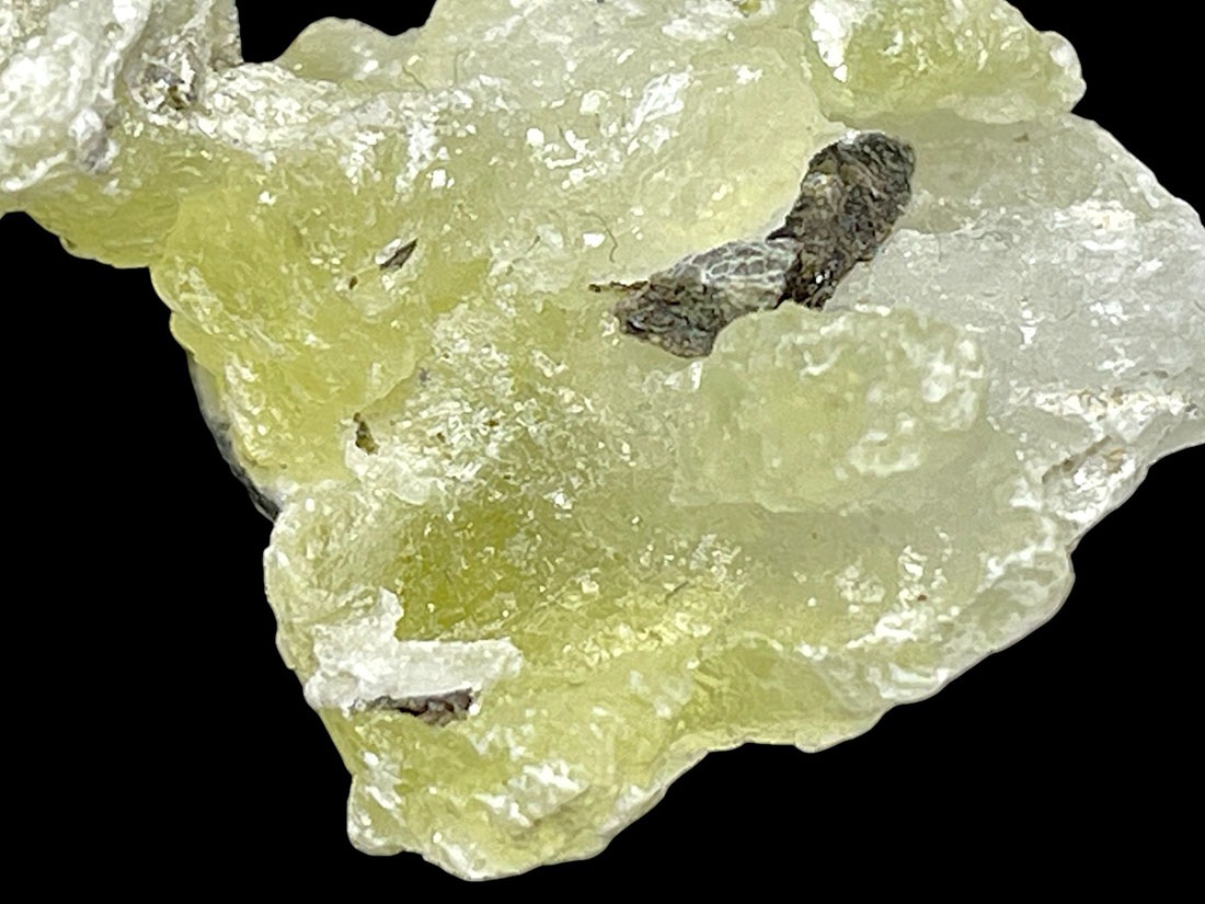 パキスタン産 イエローブルーサイト / Brucite (水滑石)