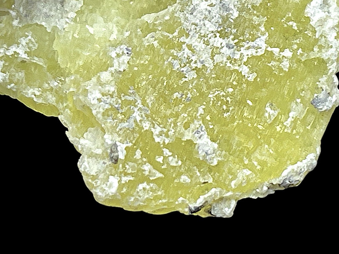 パキスタン産 イエローブルーサイト / Brucite (水滑石)