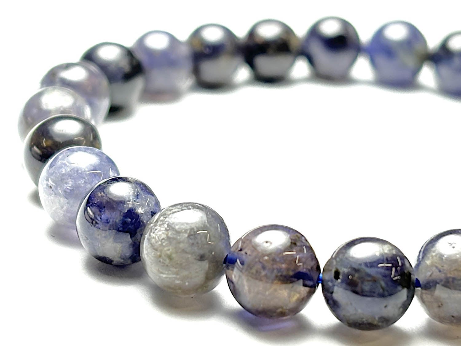 アイオライト ブレスレット アイオライト ブレスレット 8mm