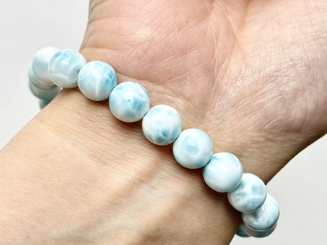 ドミニカ共和国産 ラリマー ブレスレット