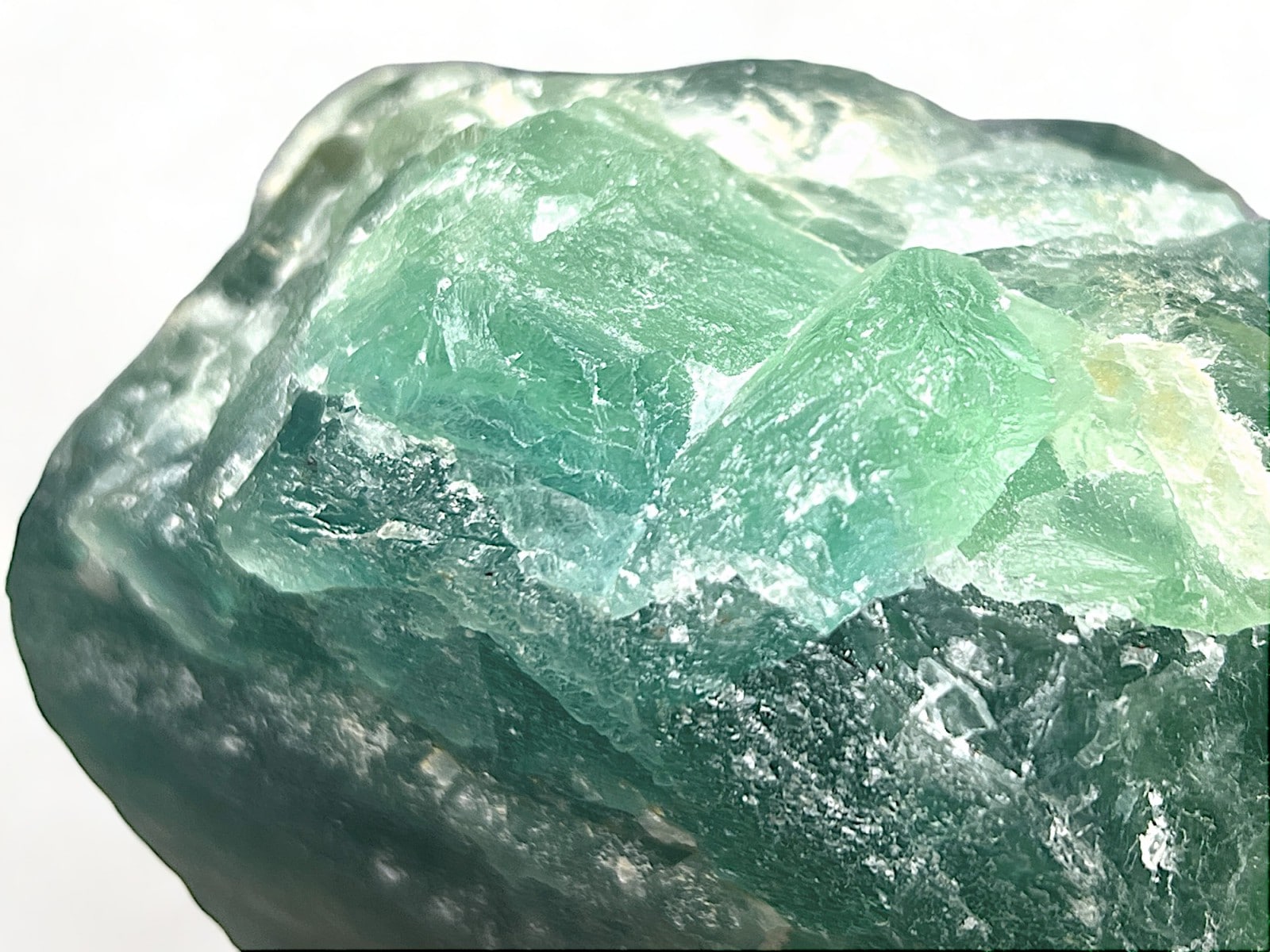 浙江省産ブルーフローライト