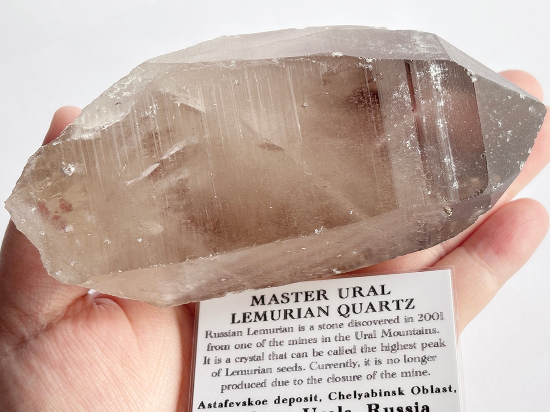 ロシア産 ウラルレムリアン / Master Ural Lemurian Quartz( レコード