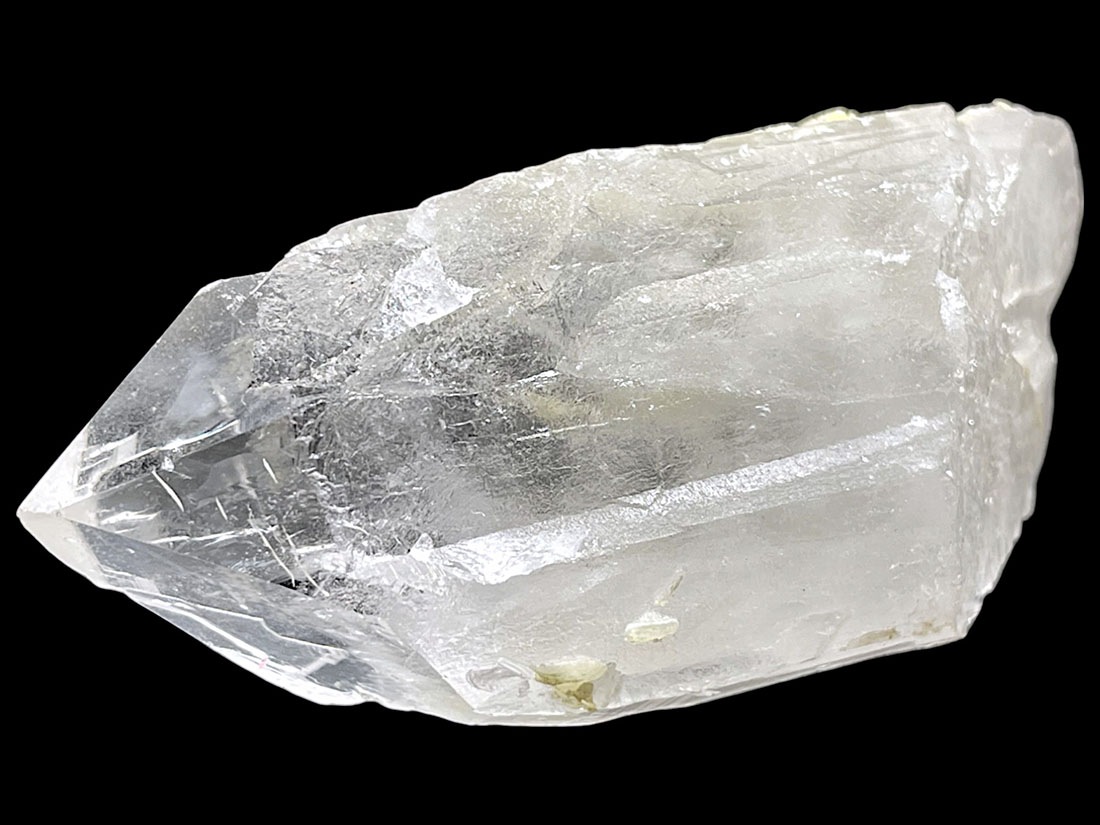 巨大クリスタル！長石とマイカとモスコバイトを伴う水晶/鉱物標本 ブラジル産モスコバイトonクォーツ/Muscovite