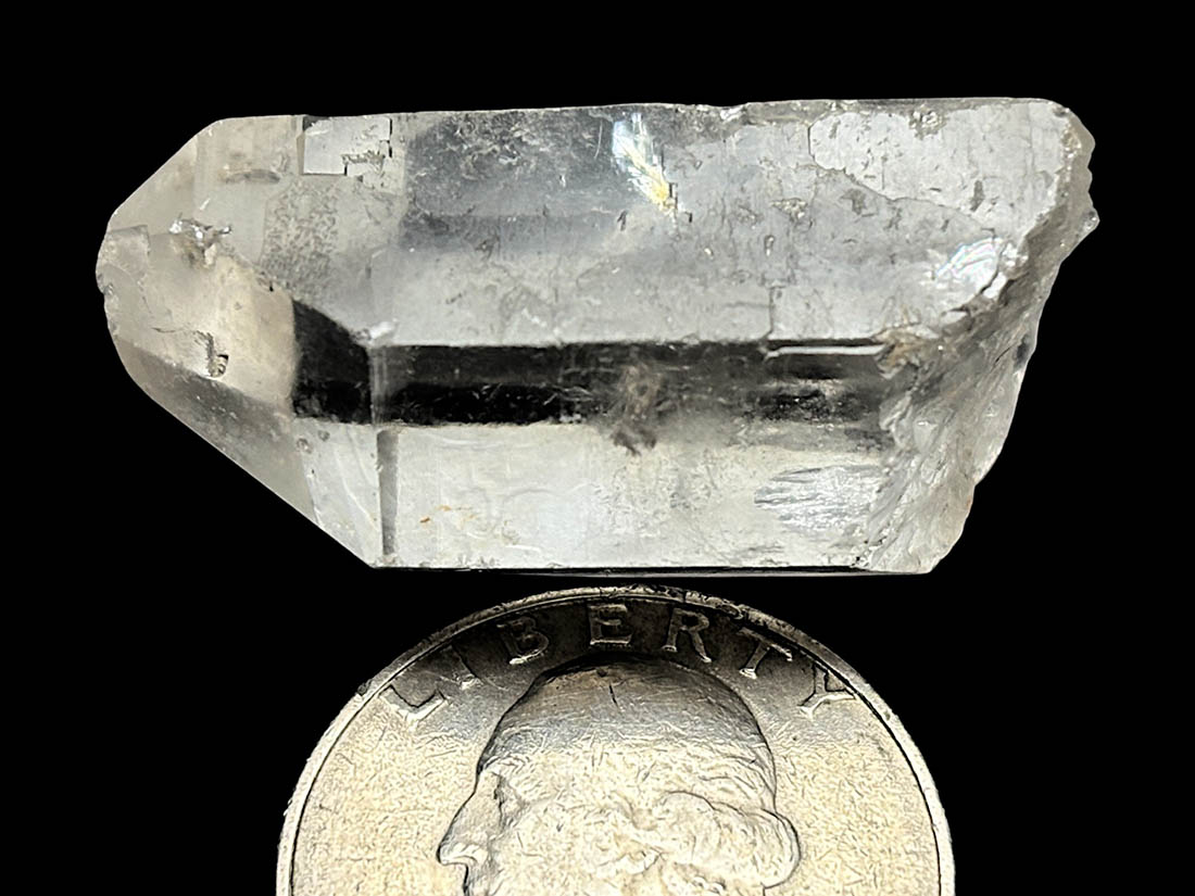 タンザニア産 モンドクォーツ ポイント (雷水晶・ライトニングクォーツ