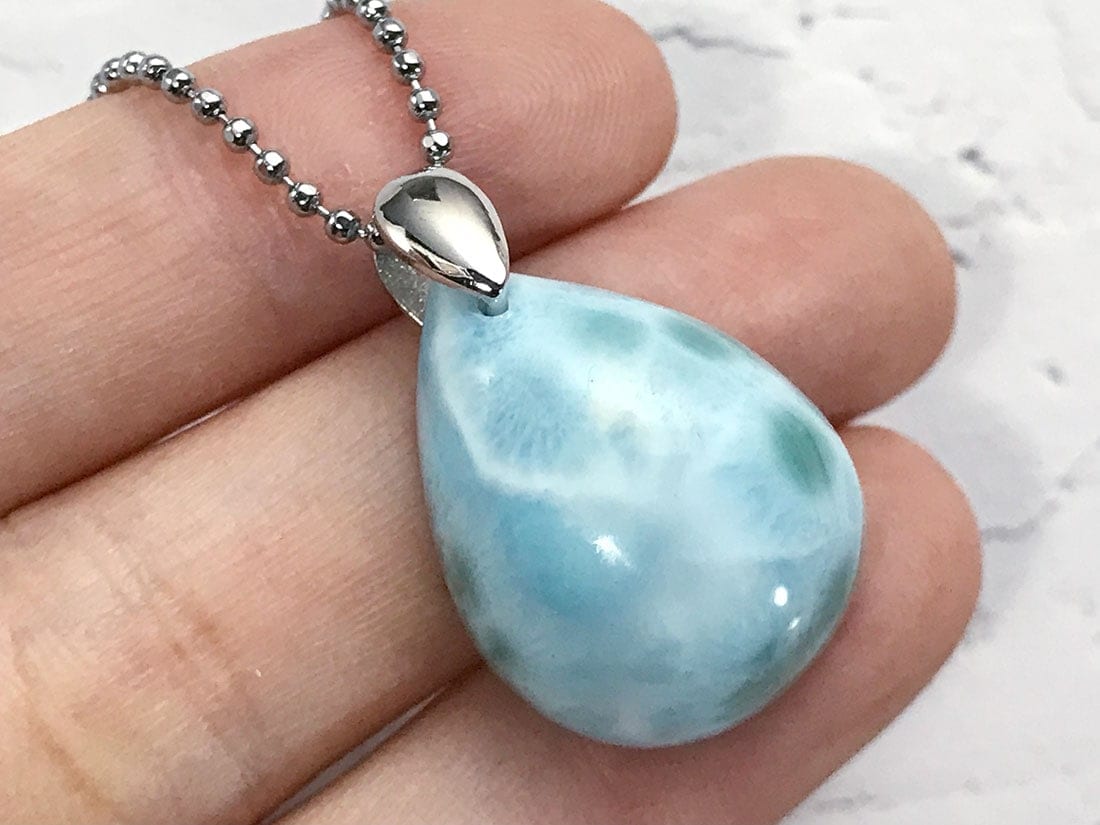 ラリマー ペンダントトップ 販売 天然石専門店/鬮石 ラリマー 高品質