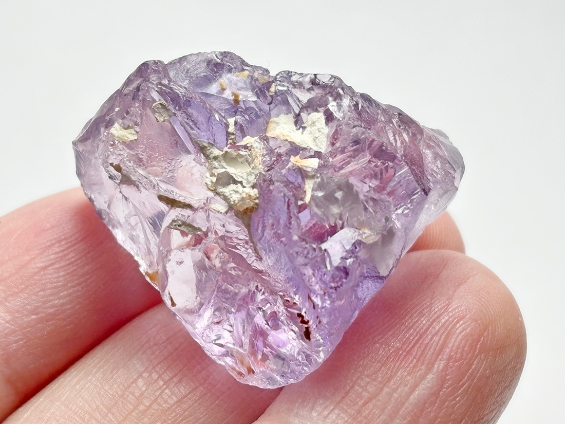 ブラジル産 エッチドアメジスト (蝕像紫水晶)/ Etched Amethyst