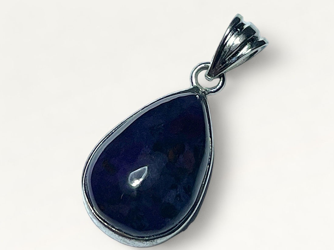 スギライト　ペンダントトップ 南アフリカ産]スギライトペンダントトップ（シルバー925