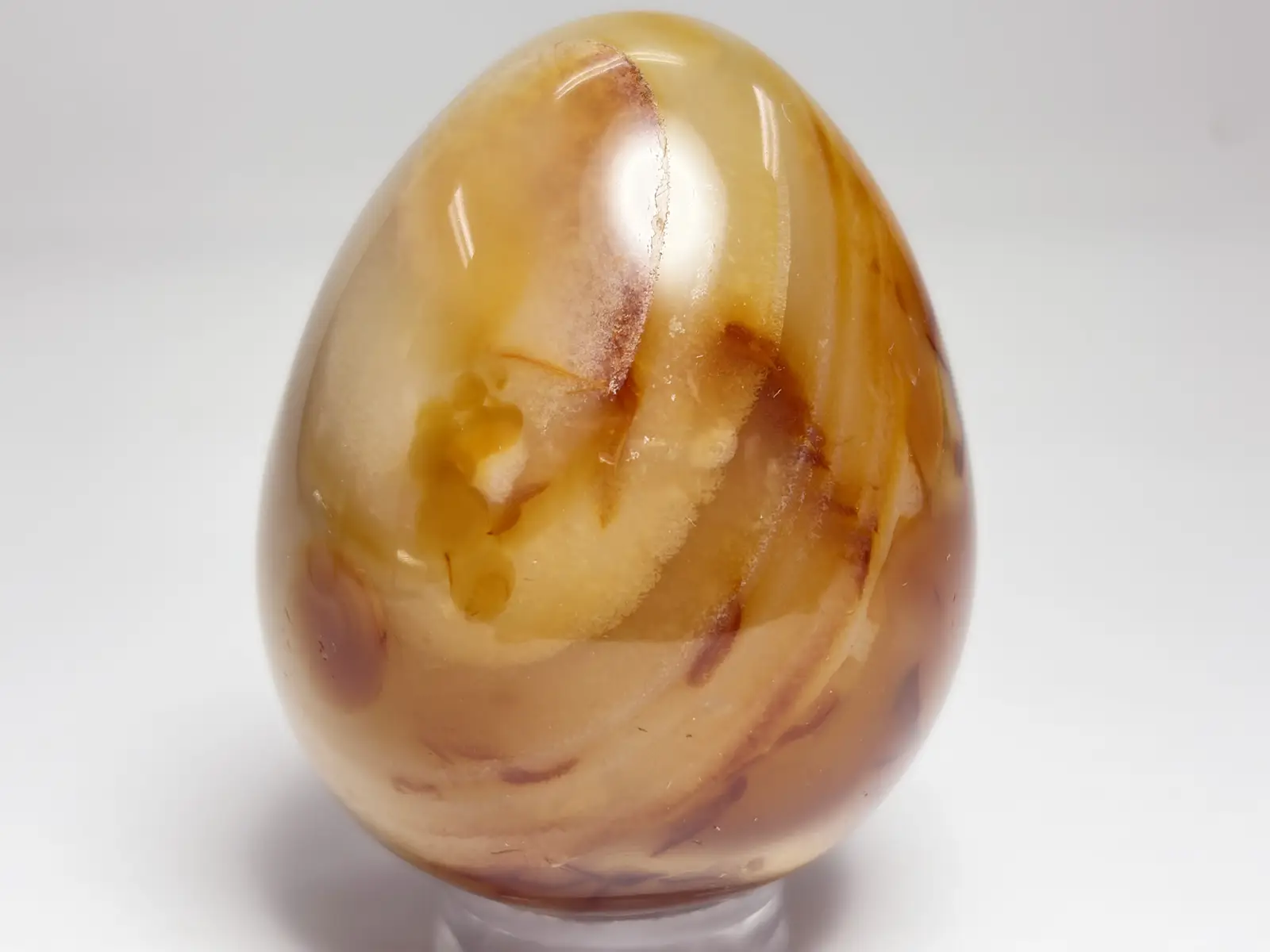 カーネリアン エッグ型 / Carnelian