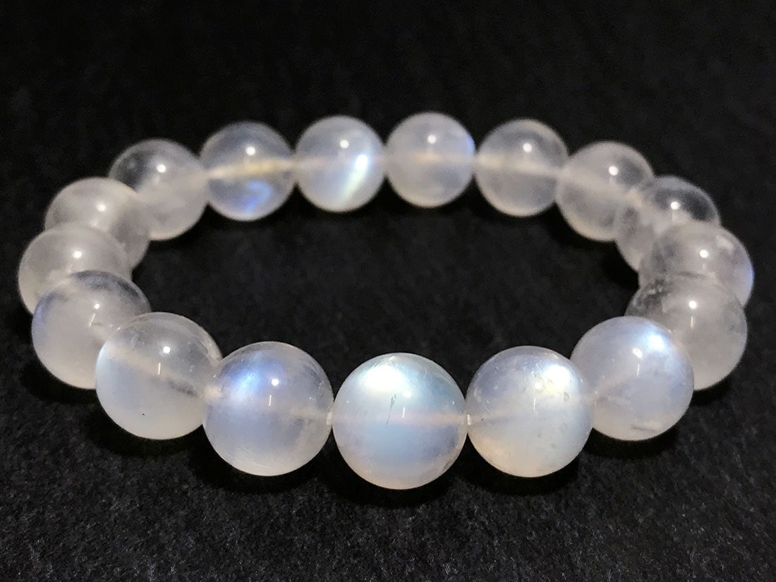 高品質】ブルームーンストーン 11mmブレスレット