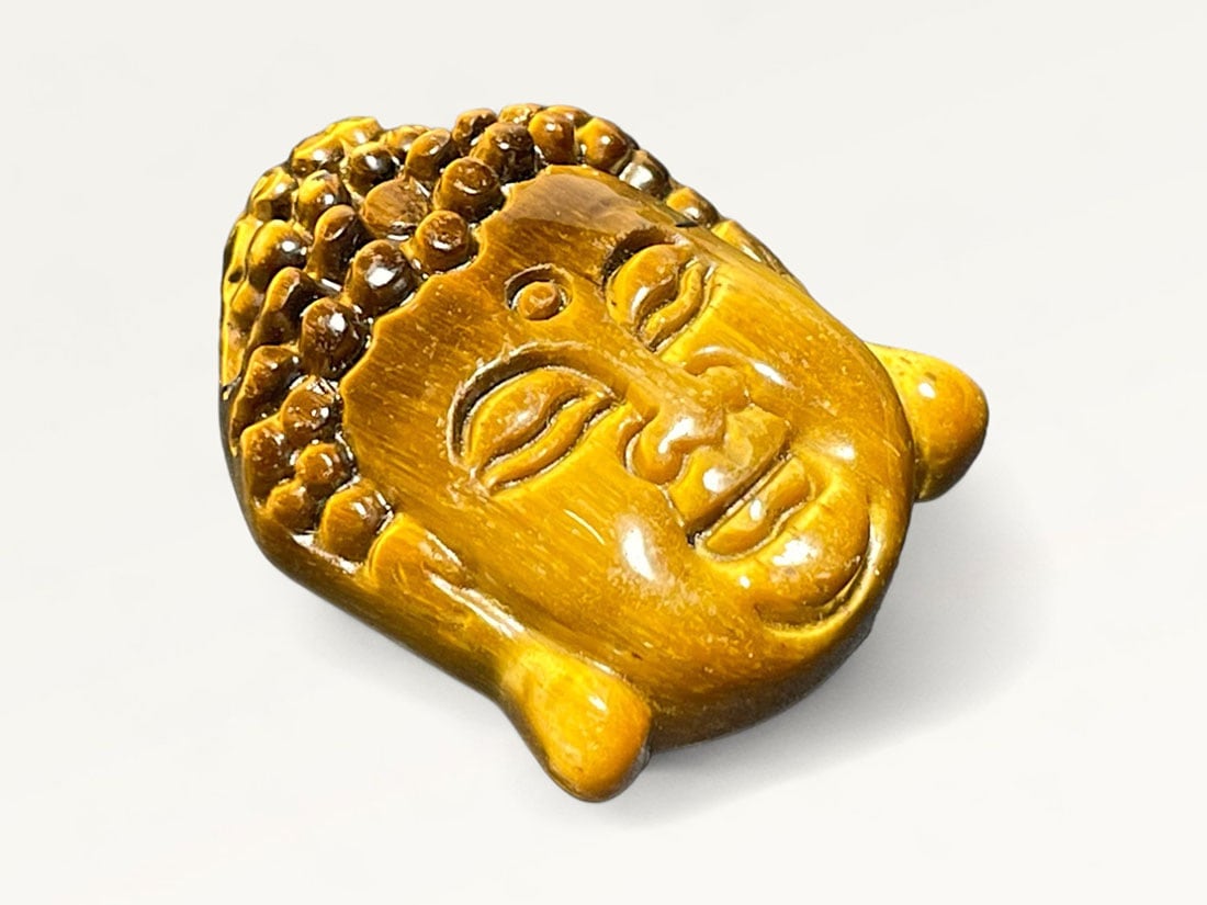 天然石 タイガーアイ 仏陀 仏像 【公式通販】