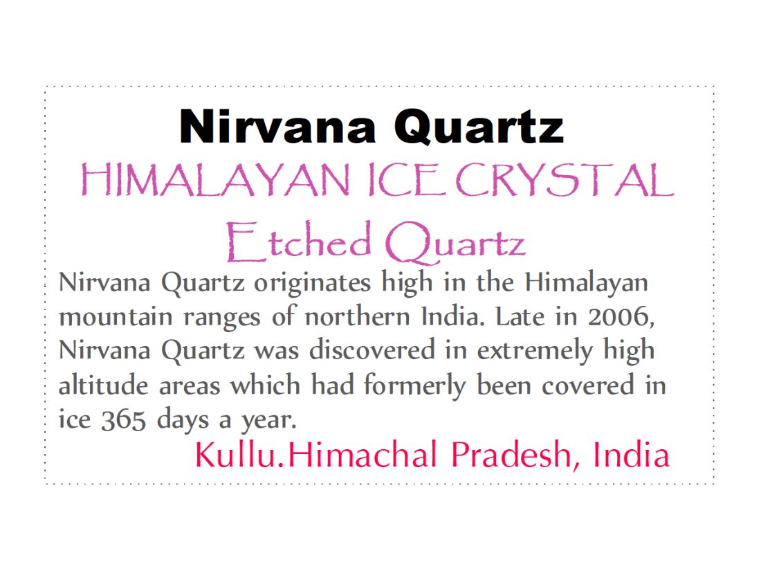 究極品質　悠久の時から目覚めた悟りの水晶　ヒマラヤアイスクリスタルの極上ブレス 高波動の覚醒クリスタル ヒマラヤアイスクリスタル6㎜珠