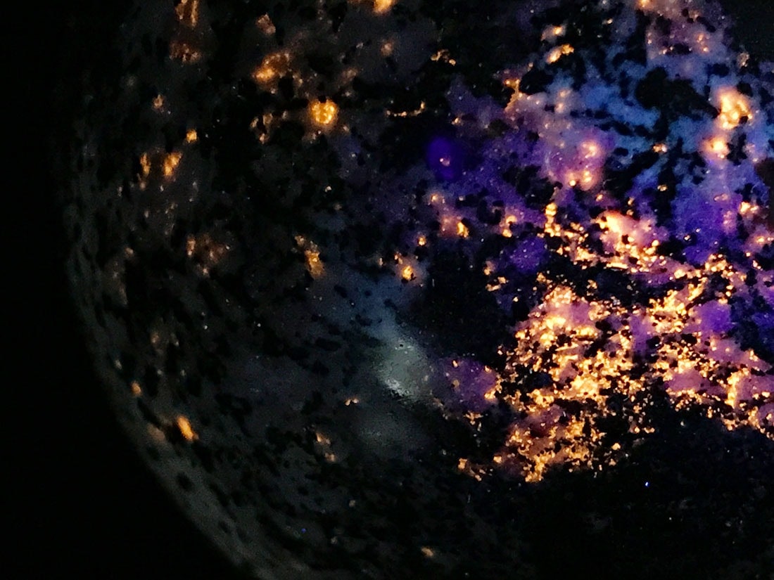 ユーパーライト 62mm丸玉/Yooperlite(蛍光)