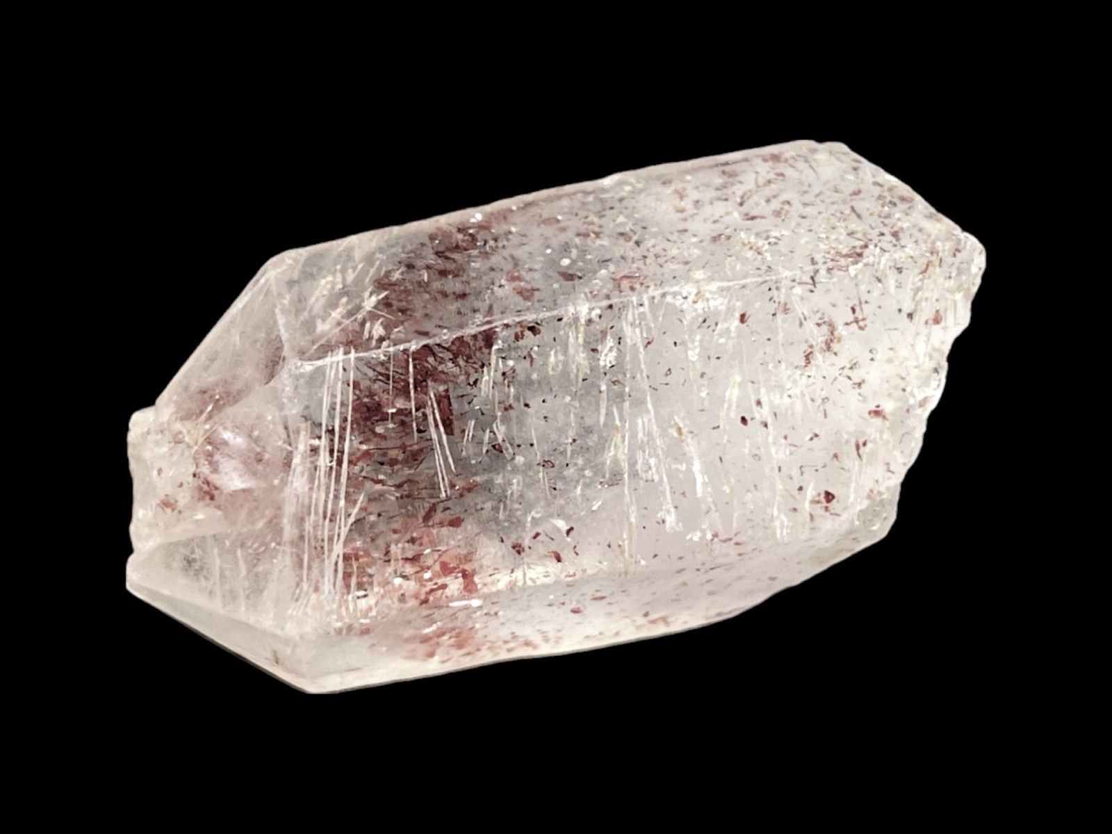 希少ファイヤークォーツ 原石 台座付き 【公式通販】