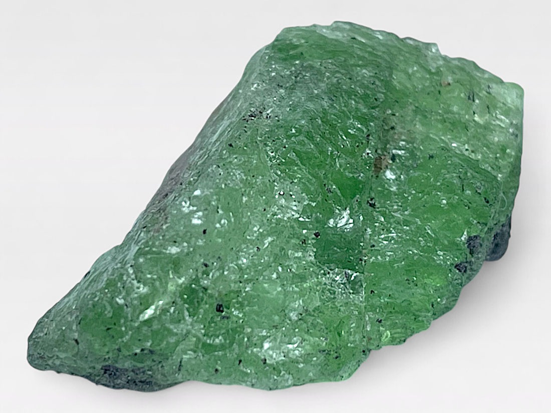 【タンザニア産】グロッシュラーガーネット(ツァボライト) ツァボライト(宝石名グリーン グロッシュラー・ガーネット) タンザニア