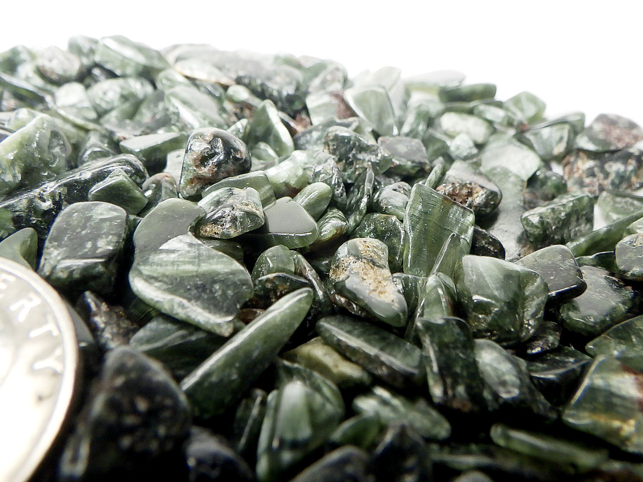 セラフィナイト　周囲との関係性を調和2.6kg(購入者特典有り) セラフィナイト さざれ 200g