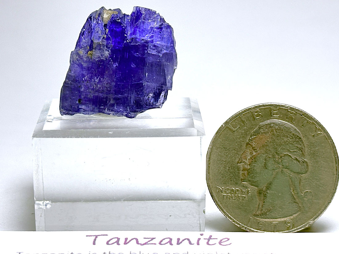 高品質】メレラニ鉱山産 タンザナイト ( 灰簾石 )/ Tanzanite