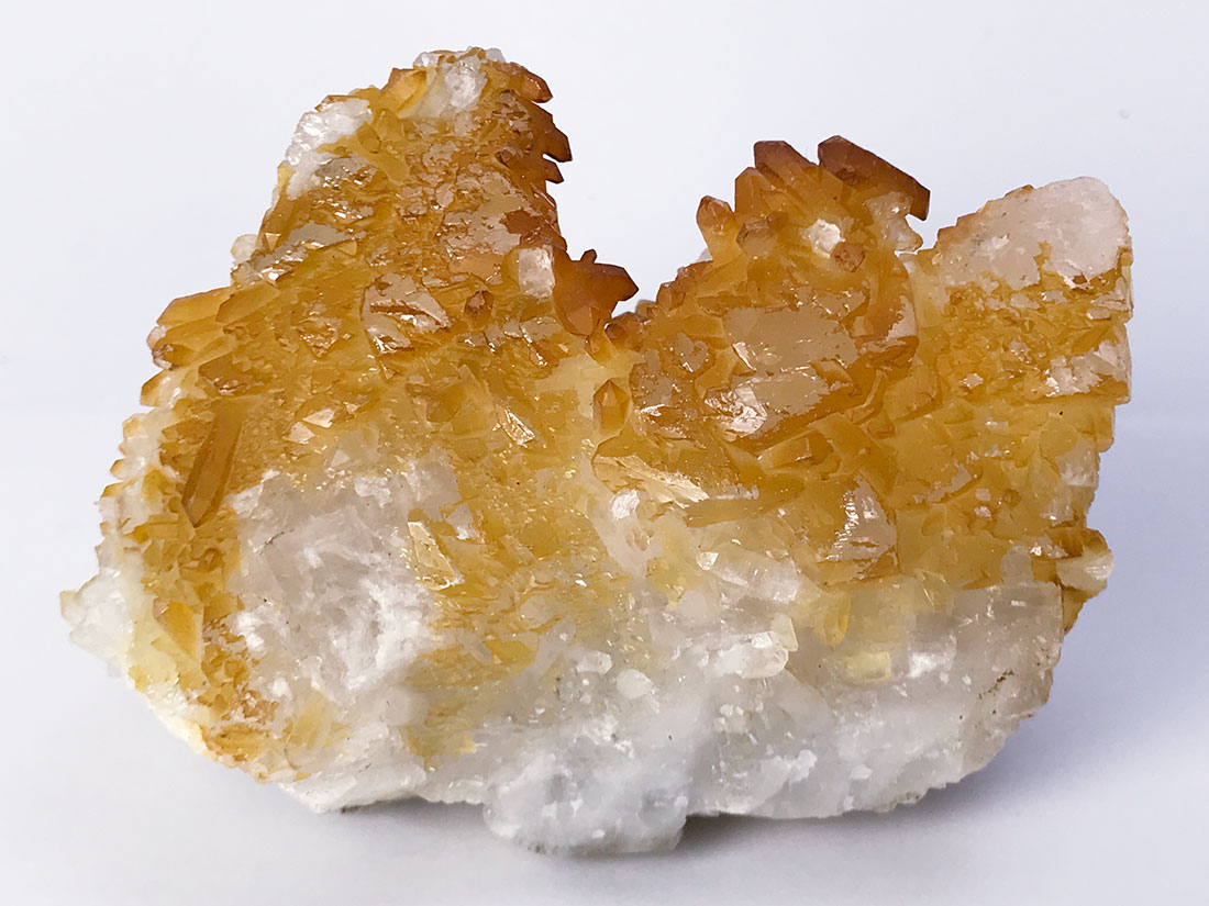 湖南省産クォーツオンカルサイト(ゴールデンヒーラー)