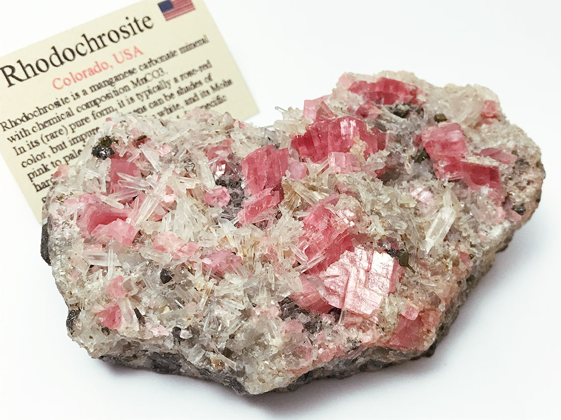 コロラド州産ロードクロサイト