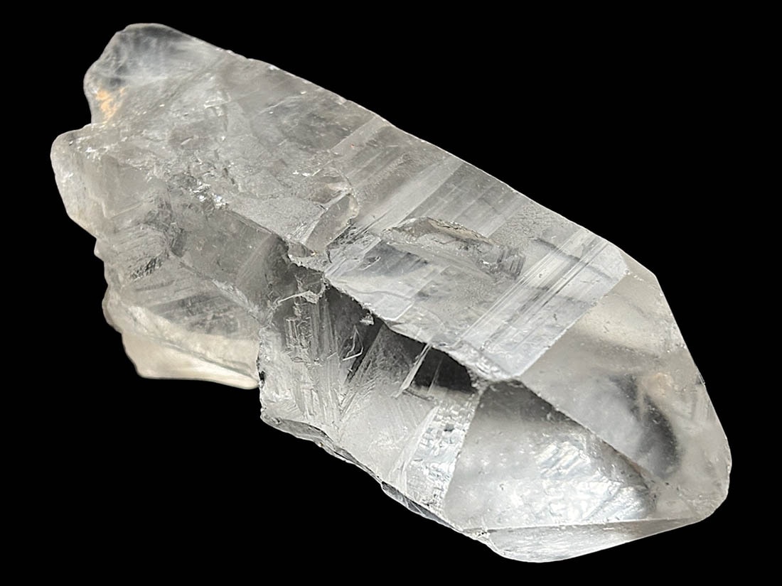 タンザニア産 モンドクォーツ ポイント (パストタイムリンク/貫入水晶