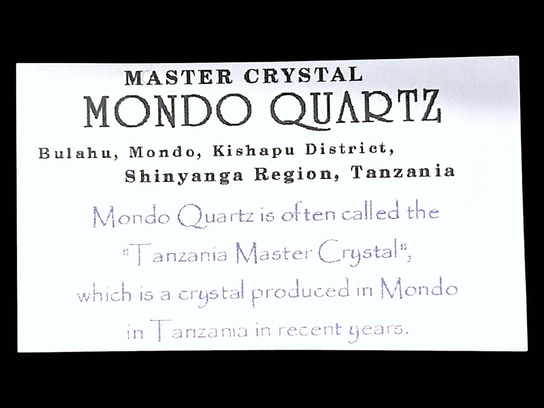 タンザニア産 2022年産出モンドスモーキークォーツ タンザニア産 モンドクォーツ ポイント (パストタイムリンク/貫入水晶