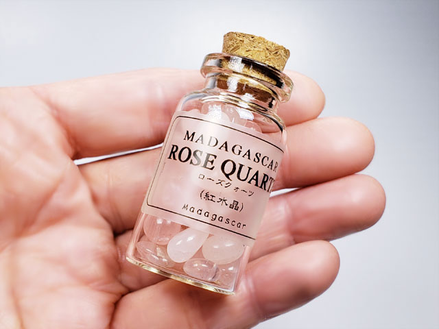 ローズクォーツお皿器マダガスカル産浄化くま紅水晶合言葉割引