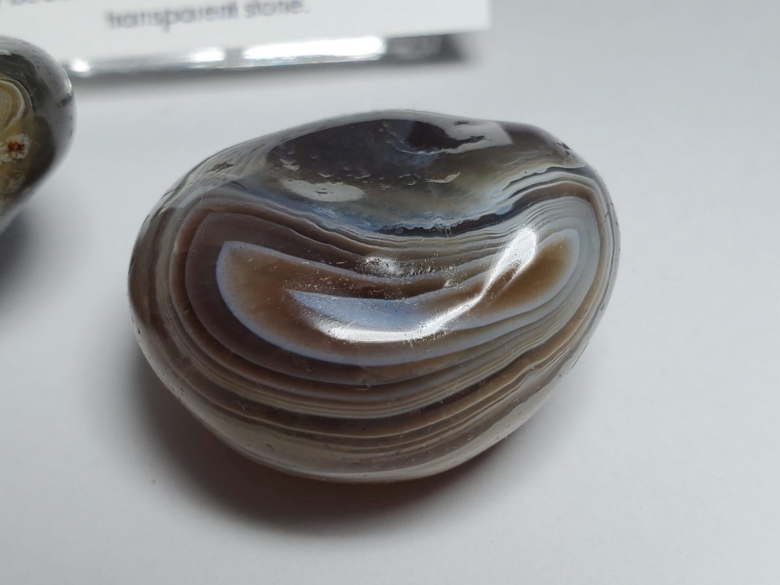 【コレクターズアイテム】ボツワナアゲート ボツワナアゲート タンブル2個セット