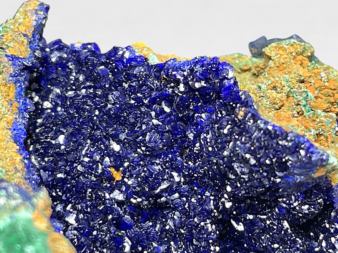 中国安徽省産 アズライトマラカイト原石 中国安徽省産 アズライト