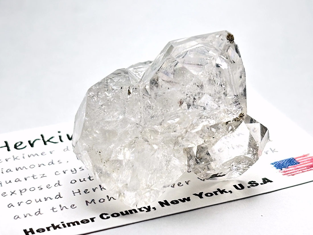 NY州産ハーキマーダイヤモンド#1 ニューヨーク州産 ハーキマーダイヤモンド / Herkimer Diamond