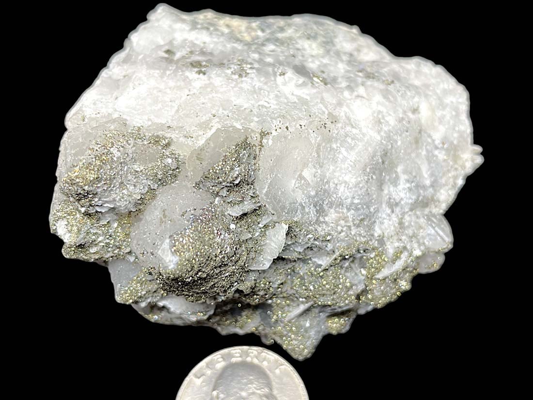 水晶 / チャルコパイライト ( 水晶 & 黄銅鉱 ) / Quartz & Chalcopyrite