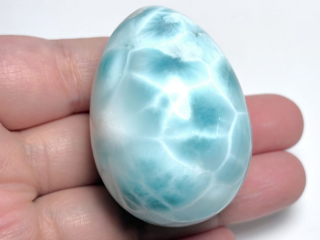 ドミニカ共和国産 ラリマー エッグ / Larimar Egg