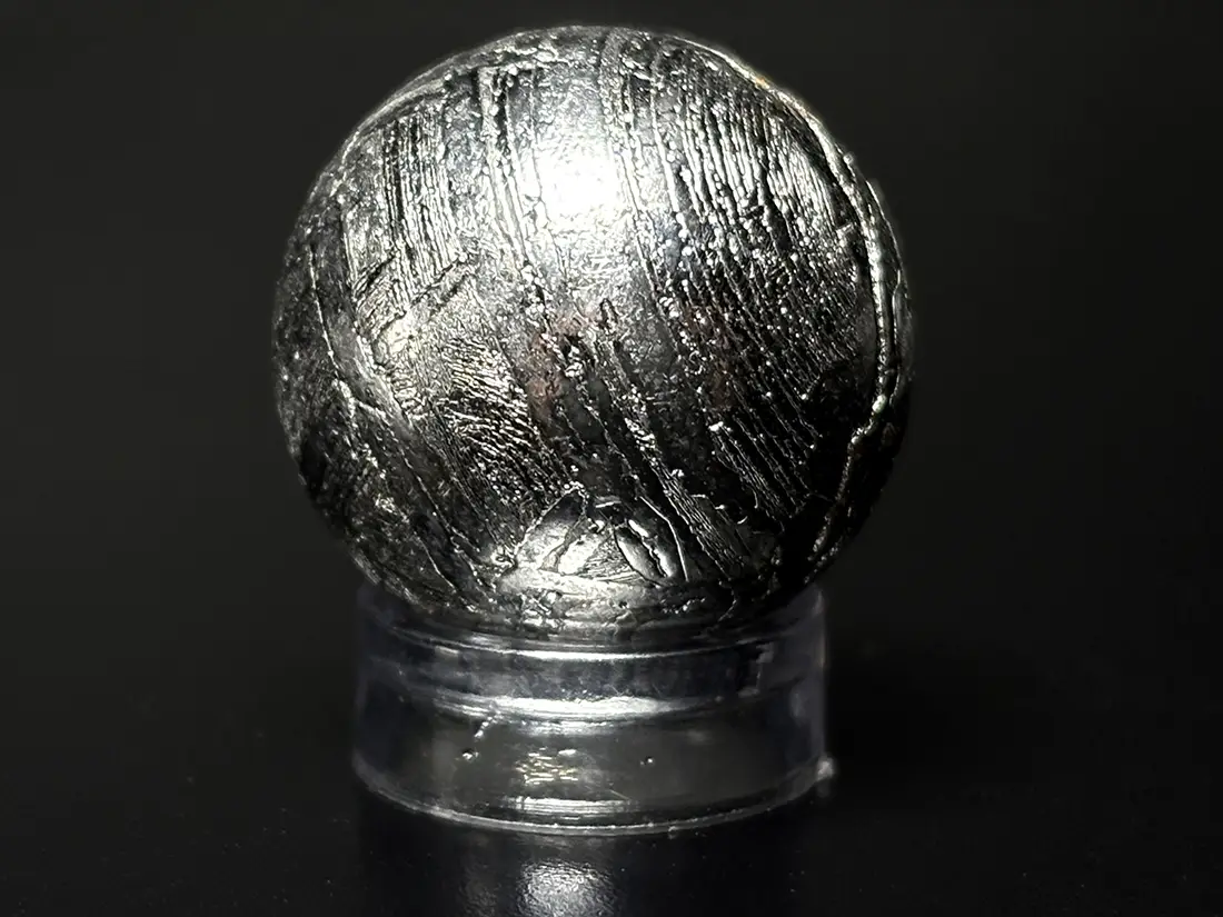 ロシア産 セイムチャン隕石 21mm 丸玉 / Seymchan meteorite Sphere