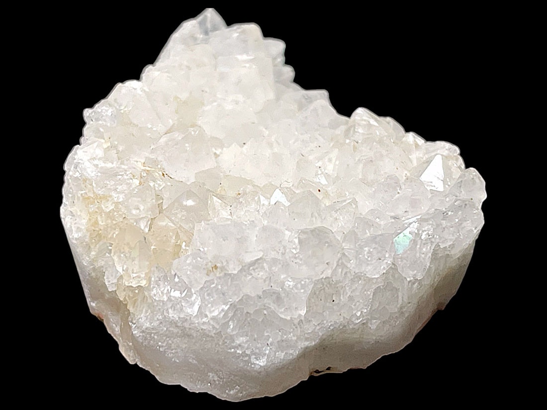 インド産　アナンダライト　水晶　クリスタル　レインボークォーツ　原石　クラスター アナンダライト 天然 レインボークォーツ 水晶 クラスター