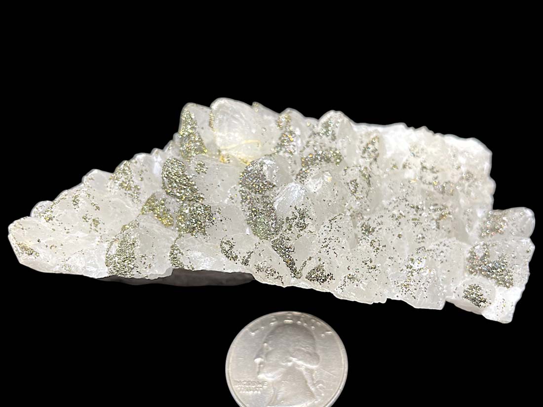 水晶 / チャルコパイライト ( 水晶 & 黄銅鉱 ) / Quartz & Chalcopyrite