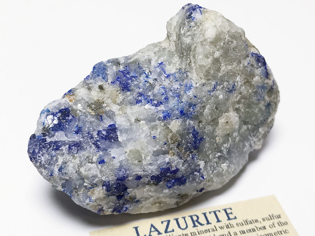 ミャンマー産ラズライト/Lazurite (青金石)