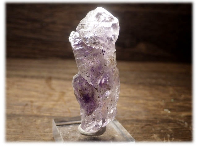 インド カルール産 アメジストエレスチャル02 インド/カルール産