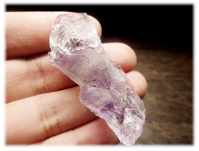 インド産エレスチャルアメジスト/Elestial Amethyst
