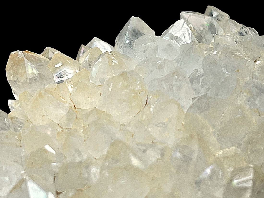 特大！インド産　アナンダライト　クラスター　アメリカツーソン購入品！カクタス水晶 インド産 アナンダライト クラスター